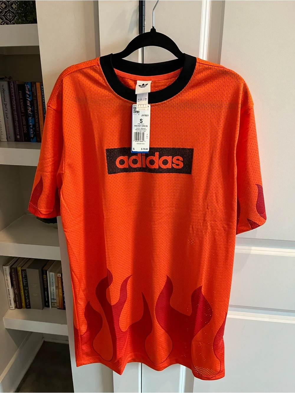 Adidas Women's Flames Hockey Mesh Minidress Size Small (NWT) - Picture 2 of 6